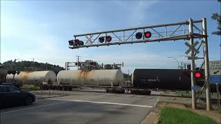 Maynard Road Railroad Crossing 2 North Side Cary NC [upl. by Mignon785]