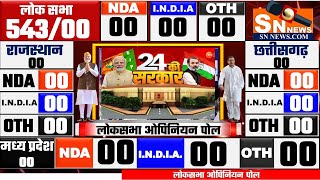 lok sabha opinion poll 2024   Narendra Modi  Rahul Gandhi  BJP  INDIA vs NDA  2024 election [upl. by Vidal]