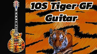 10S Guitar GF Modern Electric Guitar Tiger Sparkle [upl. by Pentheas]