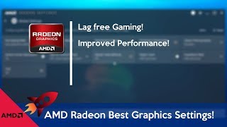 How to Optimize AMD Radeon for gaming best Settings [upl. by Enorahs]