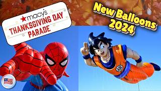 Macy’s Thanksgiving Day Parade 2024 New Balloons Celebrities amp BehindtheScenes Magic [upl. by Anirazc162]