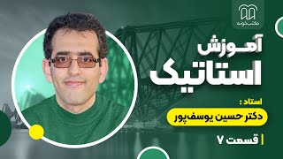 آموزش استاتیک  جلسه 7 ادامه بحث لنگر نیرو حول یک نقطه، لنگر نیرو حول یک محور [upl. by Bergstrom]