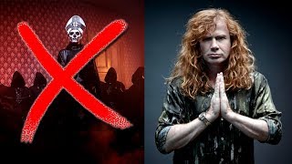 Dave Mustaine I Dont Want To Play With Satanic Bands  Megadeth [upl. by Nnylyam]