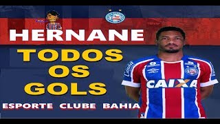 HERNANE  TODOS OS GOLS PELO BAHIA  33 GOLS  20162018 [upl. by Lehet309]