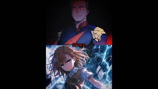 Homelander Vs Misaka Mikoto  WIS Battle [upl. by Ganiats782]