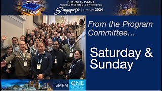 Whats Happening at ISMRM24 The Weekend [upl. by Megdal]