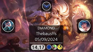 Thebausffs  Zilean VS Sona  RANKED  05092024 [upl. by Airolg476]