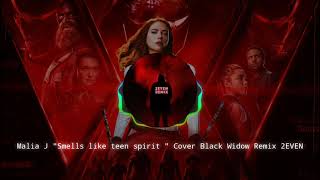 Malia J  Smells like Teen Spirit Cover  Nirvana Black Widow Opening Credit Song Slowed Remix [upl. by Allicirp605]