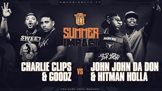 CHARLIE CLIPS amp GOODZ VS HITMAN HOLLA amp JOHN JOHN DA DON  URLTV [upl. by Beeson54]