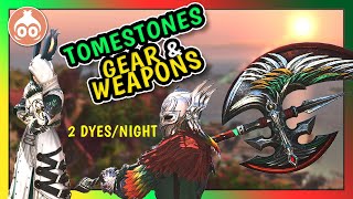 FFXIV  Tomestones Gear amp Weapons  705 [upl. by Avra959]