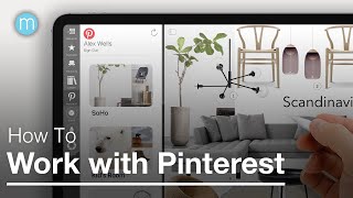 How to Connect to Pinterest Morpholio Board iPad Tutorial for DIY Home Decor amp Interior Design [upl. by Adallard]