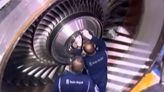 Rolls Royce Trent 1000 assembly amp first test Montaje y primera prueba [upl. by Coward767]