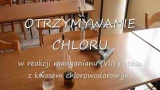 Kółko chemiczne w SOSW  Otrzymywanie chloru [upl. by Desirae]