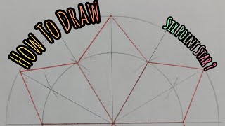 How To Draw 6 Point Star [upl. by Raji421]