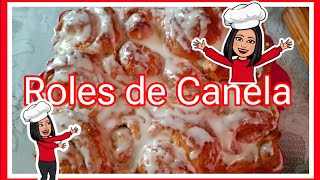 ¡Receta de Roles de Canela 🥯🤤🥐  Kandy Traveling Y Cocina [upl. by Enomyar365]