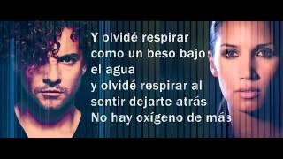 David Bisbal  Olvidé Respirar feat India Martínez Incluye Letra [upl. by Davy]