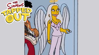 Angela  Character😇🪽  The Simpsons Tapped Out  Heaven Wont Wait Event  12 2023 [upl. by Tamsky]