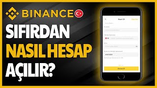 Binance TR Hesap Açma  Binance TR Sıfırdan Hesap Nasıl Açılır  Kimlik Doğrulama Nasıl Yapılır [upl. by Gnehc681]