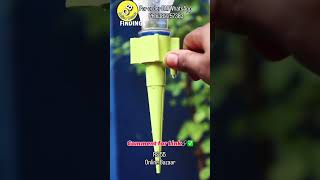 Drip Irrigation kit for Home Garden SelfWatering Spikes for Plants Automatic Plant Water Devices [upl. by Moor]