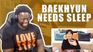 Reacting To QUESTIONABLE THINGS BAEKHYUN DID ON HIS VLIVE [upl. by Urbannal]