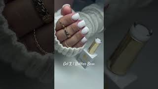 Gel X  Rubber Base gelnails rubberbase gelxnails [upl. by Rip]