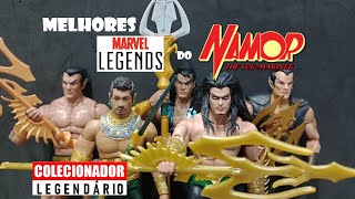 Marvel Legends  Melhores figuras do Namor [upl. by Aowda]