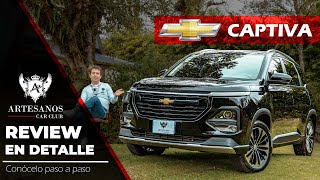 Chevrolet Captiva Premier 2022  Review en español  Artesanos Car Club [upl. by Auerbach]