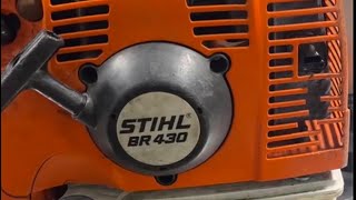 STIHLBR430 BLOWER stihlblower blowerstihl Assemble new spare parts [upl. by Sinclare144]