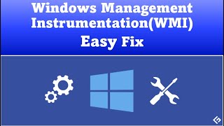 Fixing Windows Management Instrumentation WMI Errors  Troubleshooting Guide [upl. by Thomson]