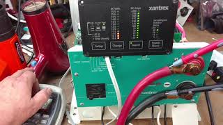 South Trails RV Xantrex inverter testing [upl. by Dugan]