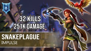 32 Kills 251K Damage SnakePlague Cassie Paladins Competitive Diamond IMPULSE [upl. by Gordy455]