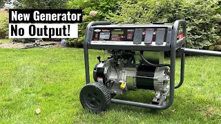 New Storm Responder Generator Stopped Making Power [upl. by Ormsby481]