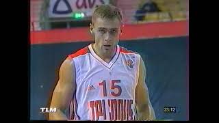 OSTENDE ASVEL EUROLEAGUE QUATRIEME JOURNEE 1ER NOVEMBRE 2001 [upl. by Ntisuj]