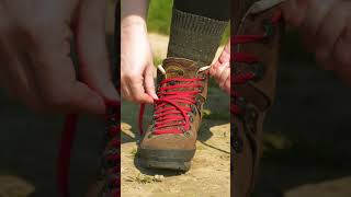 Knellende tenen Rijg je veters zo 👆 hiking veters vetertechniek wandelschoenen [upl. by Dasie300]