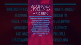 Brainchip Holdings description see main video music Great Southern Land [upl. by Adiaj540]