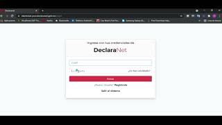 Pasos para obtener las Credenciales de Acceso para DeclaraNET [upl. by Trueman956]