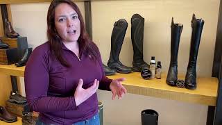 Ariat Tall Boot Cleaning With Jessica [upl. by Eiryt]