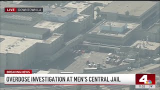 1 dead in possible drug overdose at downtown LA jail [upl. by Akcirahs410]