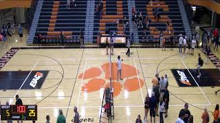 Lawrenceburg High vs Rushville High School Girls Varsity Volleyball [upl. by Yasdnyl217]