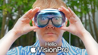 【74万円】Apple Vision Pro 実際どんな感じかガチ開封レビュー！【外出使用検証】 [upl. by Anirehc674]