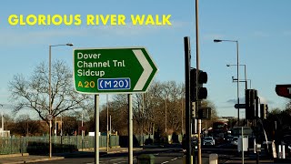 Walking the River Quaggy Part 2 South London’s Hidden Gem 4K [upl. by Nosnibor942]