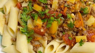 Макароны пофлотски Вкусное блюдо за 30 минут Макароны с фаршем [upl. by Ycul622]