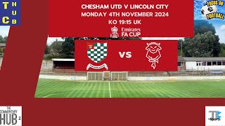 FAC Live Chesham United v Lincoln City Alternative Audio Commentary [upl. by Vala391]