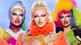 All of Krystal Versaces Runway Looks Rupauls Drag Race UK [upl. by Linea]