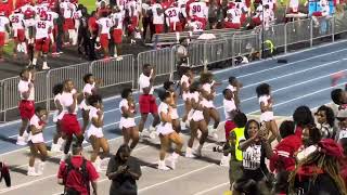 WSSU Powerhouse cheerleaders  Red Team [upl. by Shulock853]