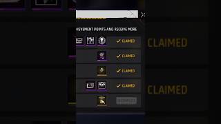 CURRENT POINTS 6640ATTAIN ACHIEVEMENTS TO EARN ACHIEVEMENT POINTS AND freefire shortsfeed shorts [upl. by Norris]