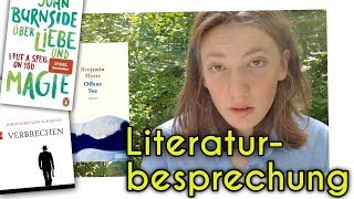 Literaturbesprechung 1  Belletristik Myers von Schirach Burnside [upl. by Galatea]