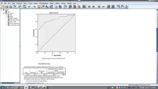 How to Use SPSS Receiver Operating Characteristics ROC Curve Part 2 [upl. by Maffei811]