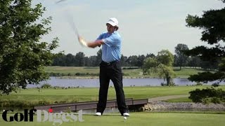 Jason Dufner Shoulder TurnSetup BasicsGolf Digest [upl. by Williams]