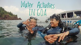 Thrilling Water Adventures in GOA🌊goa water sports [upl. by Jarrid]